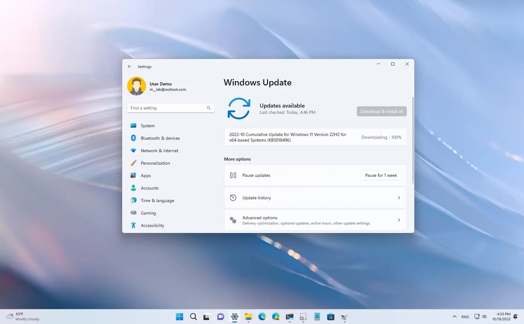微软宣布Windows 11 Build 22621.755(KB5018496)正式版推送了！