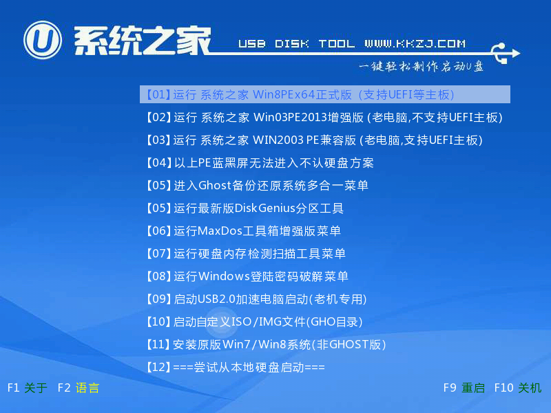 组装电脑用u盘装系统win7图文教程